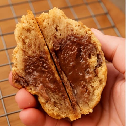 Cookies chips rellena