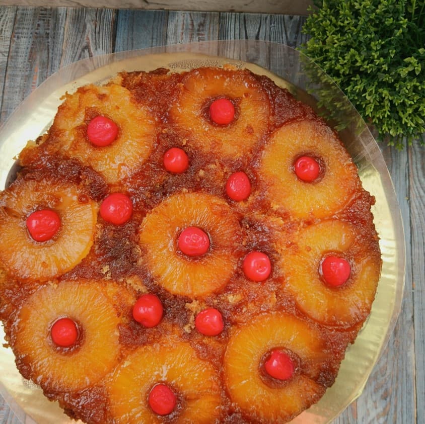 Torta de piña venezolana